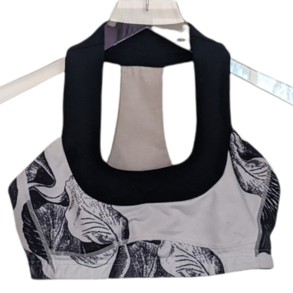 Lululemon Racerback Scoop Floral Sports Bra - Picture 1 of 4